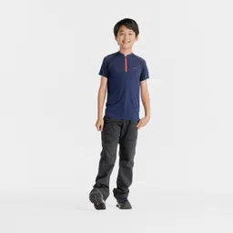 quechua Kids Hiking Softshell Trouser MH550 Black (7-15 Yrs)-picture-42