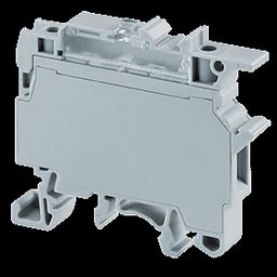Connectwell CF4UL6-60V 6.3 Amp Grey Fuse Type Terminal Block image 1