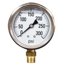 Janatics Pressure Gauge, Range 0-10 bar, A2G02-37