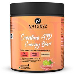 Naturyz Creatine ATP Energy Blast,  Guava  0.33 lb -62