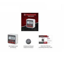 FREEMANS FMDL360 MINI Digital Level Meter and Protractor 0-360° image 2