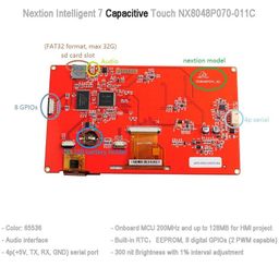 Nextion Intelligent NX8048P070-011C 7.0″ HMI Capacitive Touch Display image 4