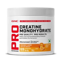 GNC Pro Performance Pure Micronized Creatine Monohydrate,  Orange  0.55 lb -15