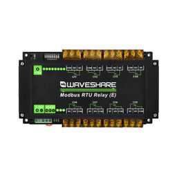 Waveshare Industrial Modbus RTU 8-ch Relay Module (E) with RS485 Interface, 30A High Current, Multi Isolation Protection Circuits, Rail-mounted Case image 2