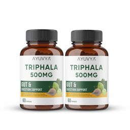 Ayuvya Set Of 2 Triphala Capsules For Immunity Booster - 60 Capsules Each-3
