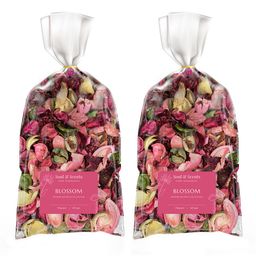 SOUL & SCENTS Pink Textured Blossom Potpourri Flower-42