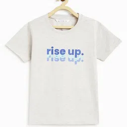 Campana Boys Typography Printed Pure Cotton T-shirt-image-28