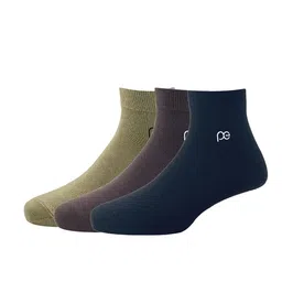 Peter England Men Pack Of 3 Solid Above Ankle Socks-image-67