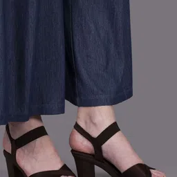 sneakers villa Open Toe Block Heels with Ankle Loop-21