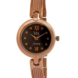 WM Women Black & Rose Gold-Toned Analogue Watch WMAL-322-Brp-picture-37