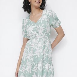 DressBerry Volume Up Tiered Floral Bloom Dress-image-86
