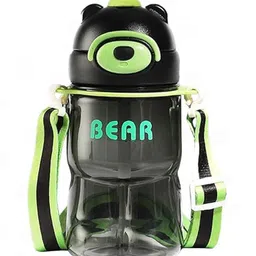 YK Black Printed Leak-Proof & BPA-Free Water Bottle- 800ml-image-60