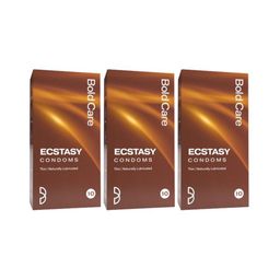 Bold Care Set Of 3 404 Ecstasy Condoms - 10Pcs Each-37