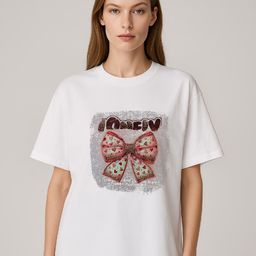 GRACE & JACK Women Graphic Printed Oversized T-shirt-image-25