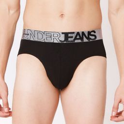 Underjeans by Spykar Men Cotton Blend Brief-image-8