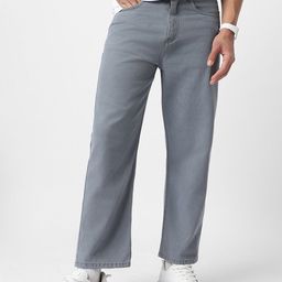 Urbano Fashion Men Loose Fit Washed Non-Stretchable Jeans-image-68
