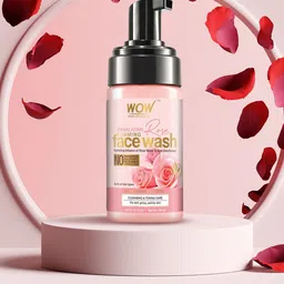 WOW SKIN SCIENCE Unisex Himalayan Rose Foaming Face Wash 100 ml-23