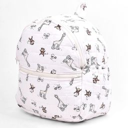 Moms Home Kids Printed Organic Cotton Diaper Bag-51