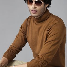 The Roadster Lifestyle Co. Turtle Neck Acrylic Pullover-44