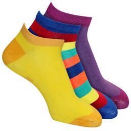 Man Arden Men Pack Of 3 Ankle Length Cotton socks-40