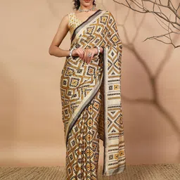 RACHNA Bandhani Brasso Ready to Wear Saree-picture-21