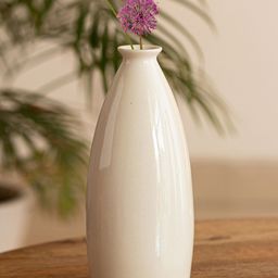 ExclusiveLane White Minimalistic Modern Vase-image-49