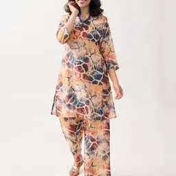TOOCHKI Printed Tunic With Trousers Co-Ords-picture-6