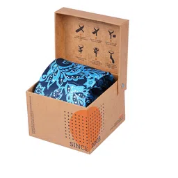 Tossido Men Blue Printed Necktie-image-58