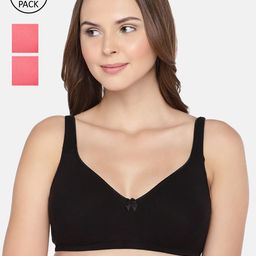 Inner Sense Pack of 3 Organic Cotton  Antimicrobial  Seamless Side Support Sustainable Bra ISB057-picture-52