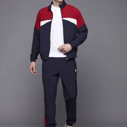 HRX by Hrithik Roshan Men Colourblocked Rapid-Dry Running Track Suit-image-16