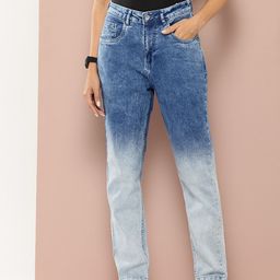 Harvard Women High-Rise Light Fade Ombre Stretchable Jeans-image-16