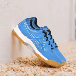 ASICS Men Blue Solid Gel-CourtMOV Running Shoes-picture-35