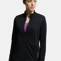 Jockey Stand Collar Antimicrobial Sporty Jacket-picture-17