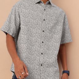 WROGN Urban Cool Floral Printed Oversized Shirt-picture-29