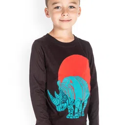Cherry Crumble Boys Striped Polo Collar T-shirt-picture-44