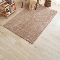 Home Centre Beige Rectangle Shaped Woven Carpet-56