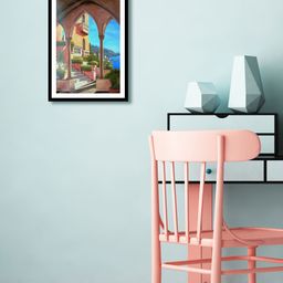 999Store Multicoloured Bunglaw Wall Painting-image-86