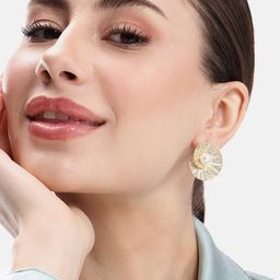 DressBerry Circular Oversized Studs Earrings-22
