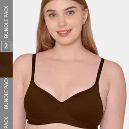 KOMLI Non-Wired Seamless Lightly Padded Everyday Bra-17