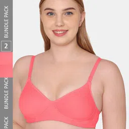 KOMLI Non-Wired Seamless Lightly Padded Everyday Bra-image-38