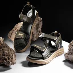 FURO by Red Chief Men Textured Lightweight Sports Sandals-image-42