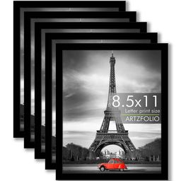 ArtzFolio Black 5 to 7 Pieces Wood Wall Photo Frames-image-48
