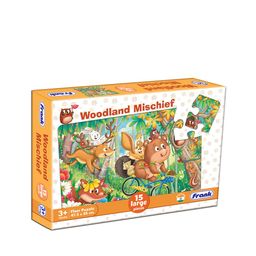 Frank Kids Woodland Mischief - 15 Pieces Floor Puzzle Set For Ages 3+ Years-54