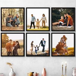 Art Street Black 6 Pieces Wood Wall Photo Frames-image-52