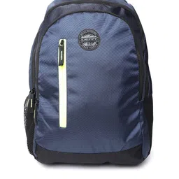 Gear Unisex Navy Blue Solid Backpack-42