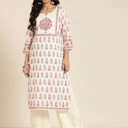 HERE&NOW Floral Printed Kurta-picture-23