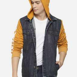 Campus Sutra Men Charcoal Solid Jacket-6