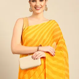 Rani Saahiba Leheriya Printed Saree-picture-34