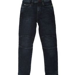 Allen Solly Junior Boys Navy Blue Regular Fit Mid-Rise Clean Look Stretchable Jeans-image-24