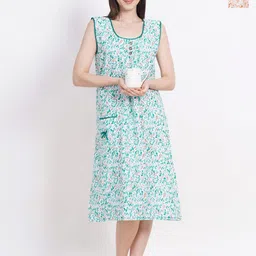 Breezly Pack Of 2 Printed Pure Cotton Nightdress-picture-18